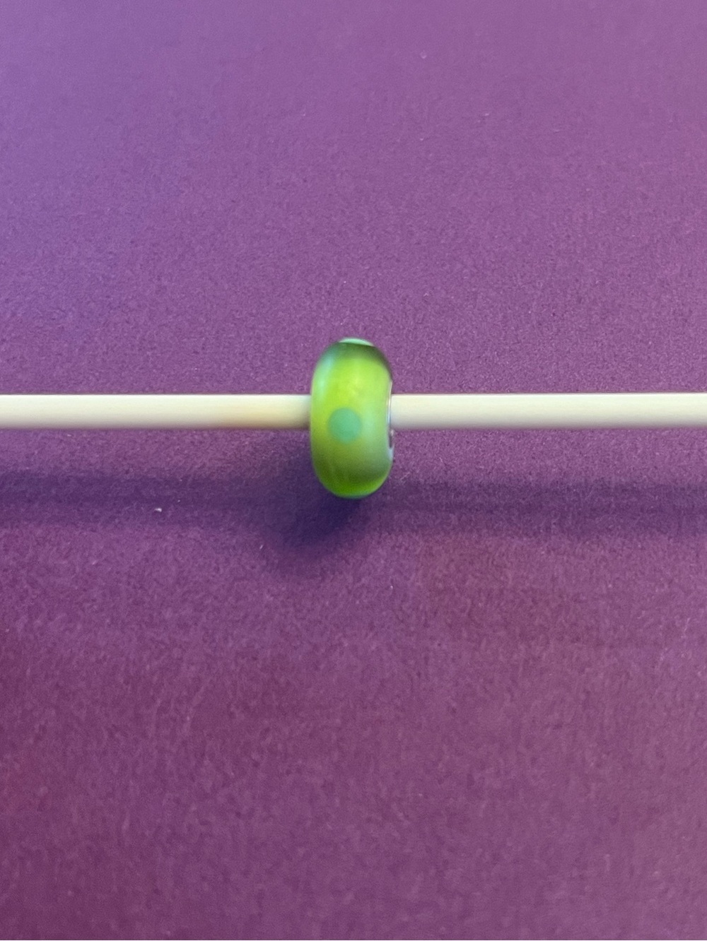 Trollbeads Green Sand Bead - Picture 3 of 11